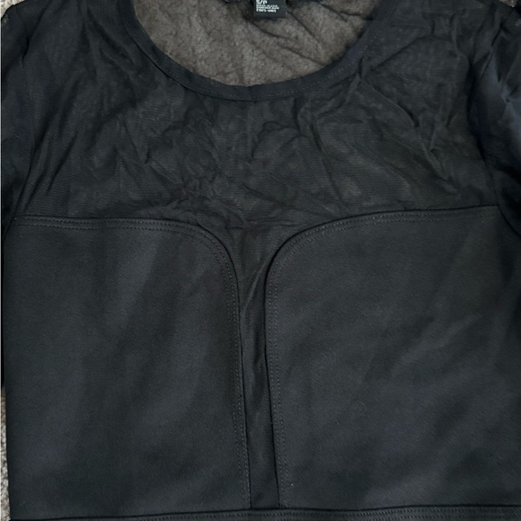 Forever 21 Black Long Sleeve Bodycon Dress - Picture 5 of 5